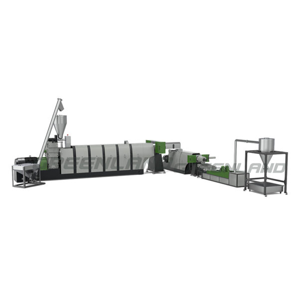 Double Stage Plastic Recycling Pelletizing Machine