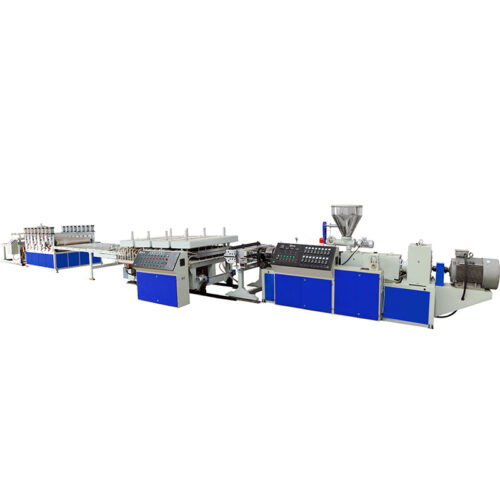 PVC foamed board extrusion line