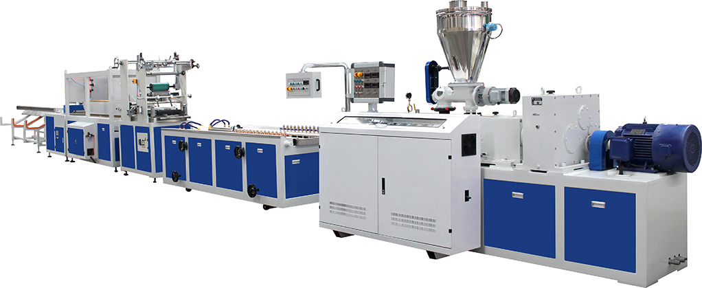 PVC extrusion line