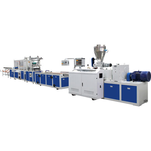 PVC extrusion line