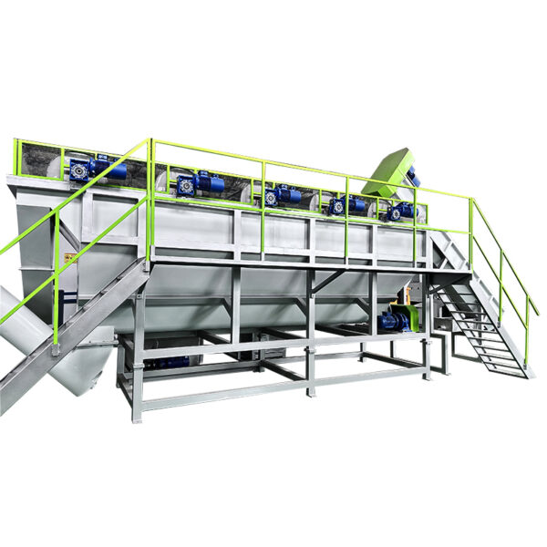 PP/PE/ABS/PS/PC Post Consumer Waste Plastic Recycling Washing Machine