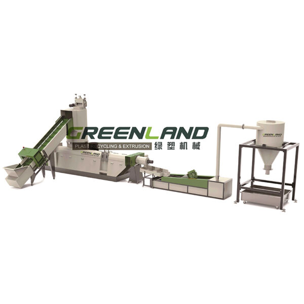 Agglomerate/Compactor Type Plastic Pelletizing Machine