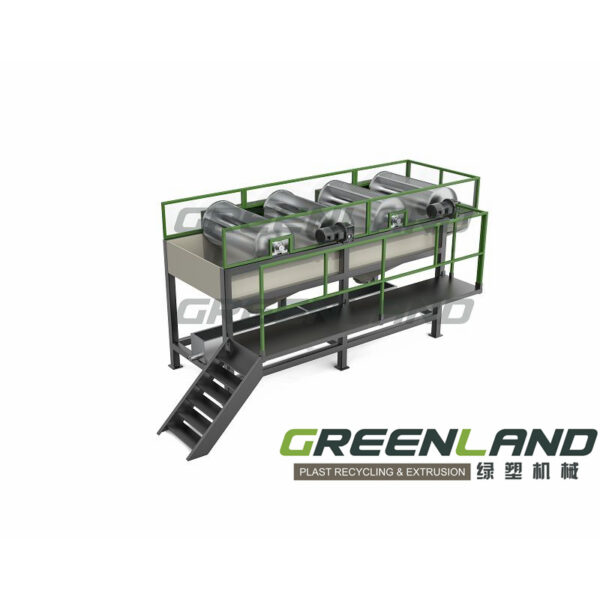 PP/PE/ABS/PS/PC Post Consumer Waste Plastic Recycling Washing Machine - Image 4