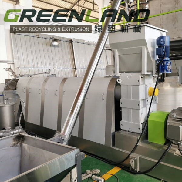 Double Stage Noodle Cutting Plastic Recycling Pelletizing Machine - Image 4
