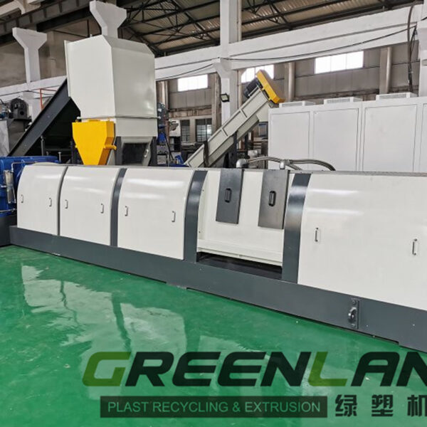 Forced Feeding Plastic Recycling Pelletizing Machine